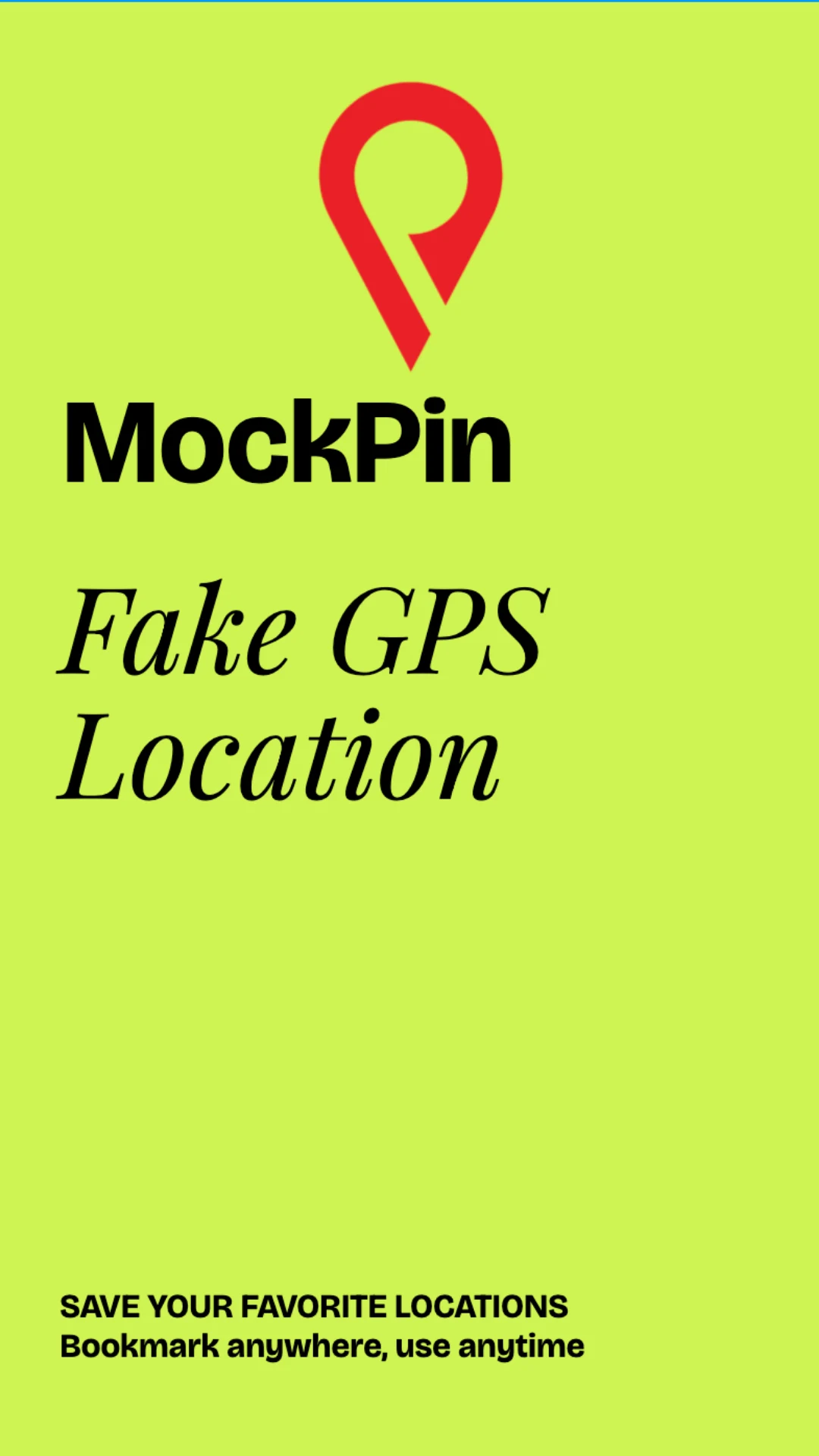 Fake GPS - MockPin Location screenshot